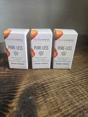 Set Of 3 Clarins Pore-Less Blur & Matte Stick